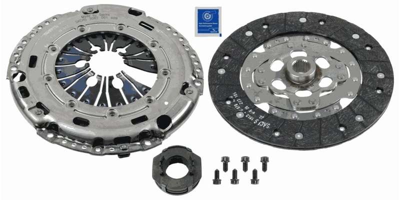 Clutch Kit Audi A3 1.6Tdi,1.9Tdi,2.0Fsi (Cayc,Bls,Bxe,Bk,Axw,Mbm,Blx,Bly,Bv) Seat (Blr) Vw Eos (B...