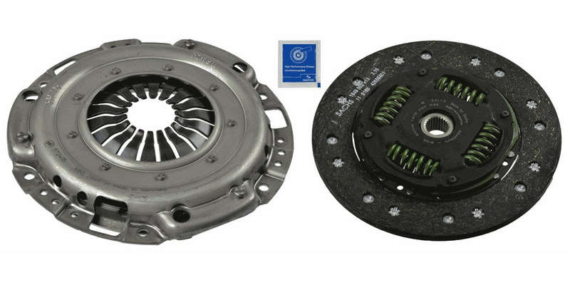 Clutch Kit Mercedes A160,A170 [W168][W169] (M166.960,M266.940) B170 [W245] (M266.940) SACHS 3000 ...