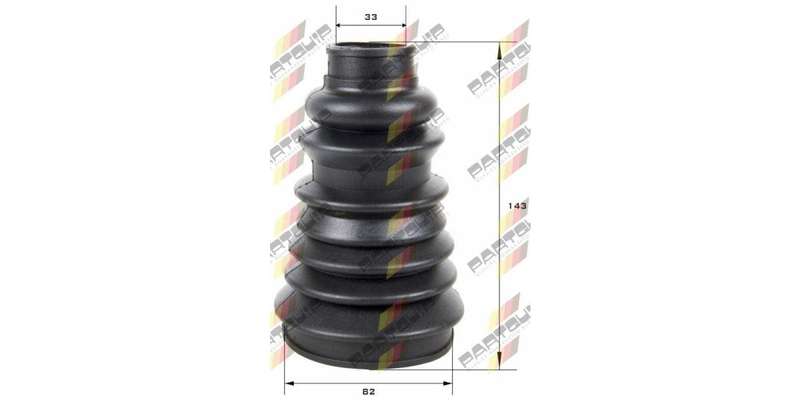 Cv Joint Boot & Clamps Mercedes-Benz A-Series, Nissan Np200, Renault Grand Scenic, Megane Ii, Sce...