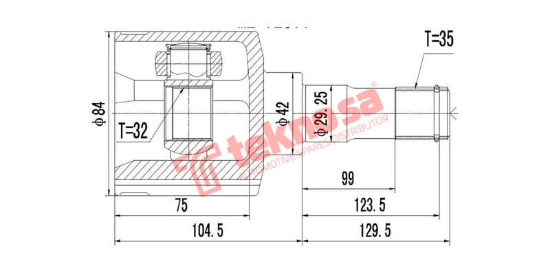 Cv Joint Ford Mondeo Mk1,Mk2,Mk3  1993-2007