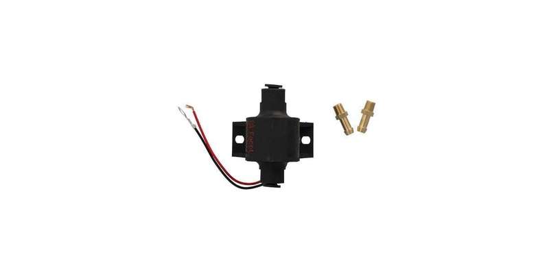 Facet 60104 12V Fuel Pump (60245 Kit)  Posi-Flo | 23 GPH, 1.54 PSI | With Check Valve
