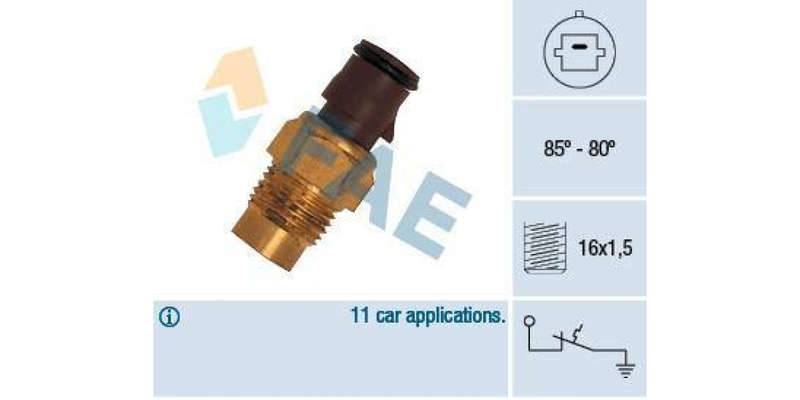 Fae-Fan Switch 85-80C M16X1 5Fs108 (36160)