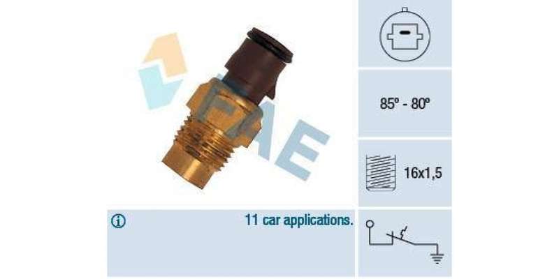 Fae-Fan Switch 85-80C M16X1 5Fs108 (36160)
