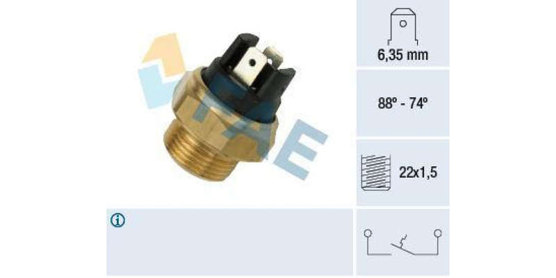 Fae-Fan Switch 88-74C M22X1 5 (37420Fae)
