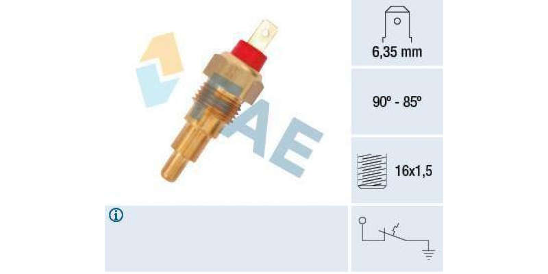 Fae-Fan Switch 90-85C M16X1 5Fs105 (37620)