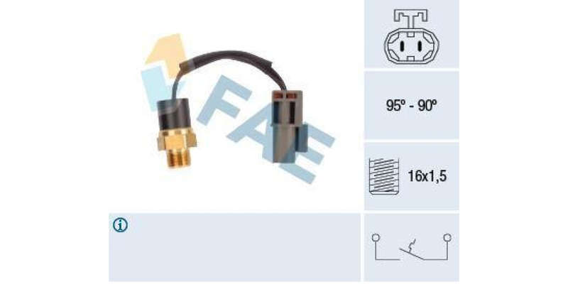 Fae-Fan Switch 95-90C M16X1 5 (37530)