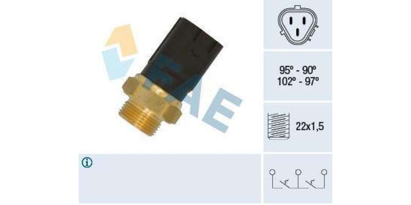 Fae-Fan Switch 95-90C M22X1 5 (38185)