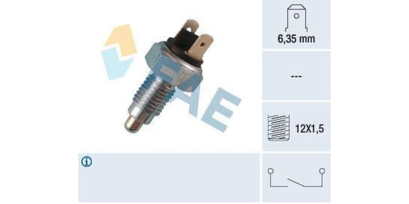 Fae-Reverse Light Switch 2Pin M12X1 5 (40300)