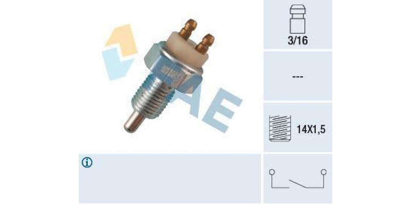 Fae-Reverse Light Switch 2Pin M14X1 5 (40290)