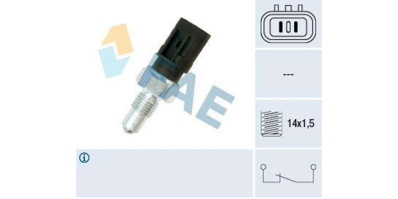 Fae-Reverse Light Switch 2Pin M14X1 5 (41240)