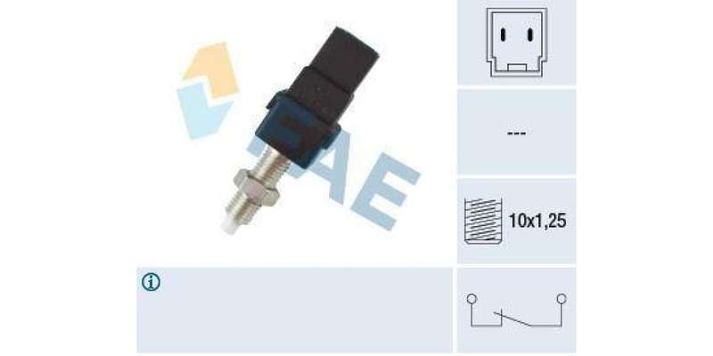 Fae-Stop Light Switch 2Pin M10X1 25 (24450)