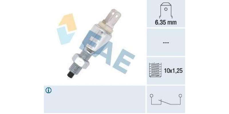 Fae-Stop Light Switch 2Pin M10X1 25 Sl166 (24350)