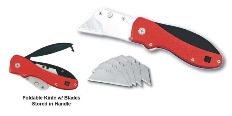 Folding Snap-Lock Utility Knife AMPRO T23210