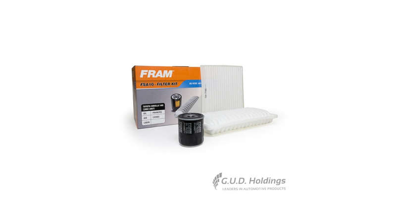 Fram Filter Kit Toyota Corolla 2002-2007 FSA10