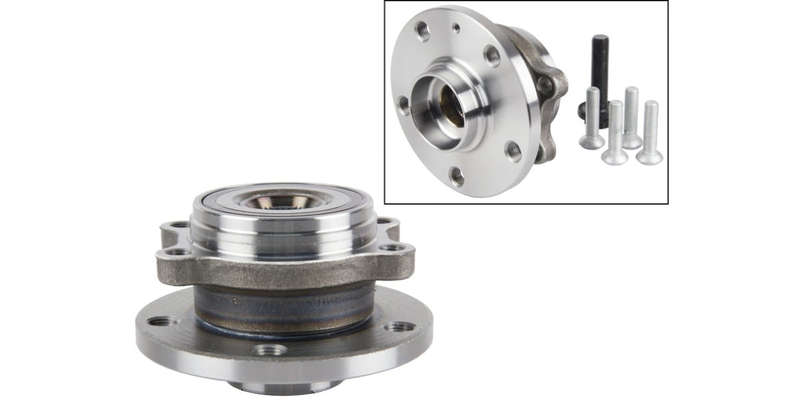Front Or Rear Wheel Bearing Kit Audi A1, A3, A4, S3, Tt, Q3, Volkswagen Beetle, Caddy, Cc, Eos, G...