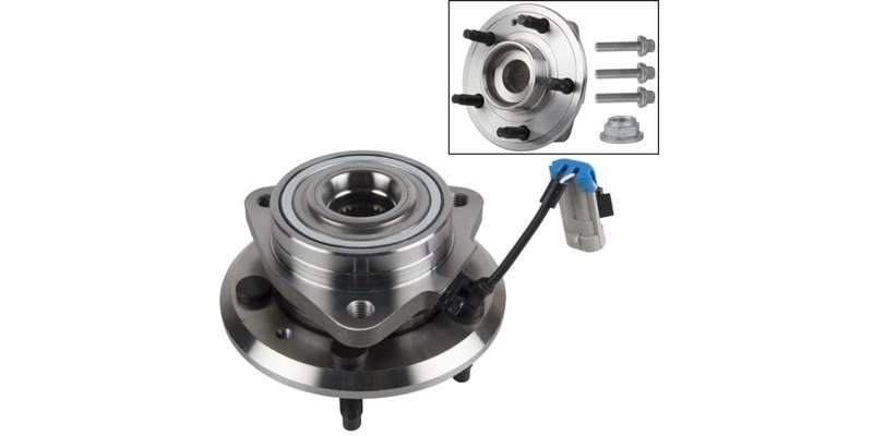 Front Wheel Bearing Kit Chevrolet Captiva 2.0D Ltz, 2.2D, 2.4Lt, 3.0, 3.2Ltz (07-15) Abs (For 1 W...