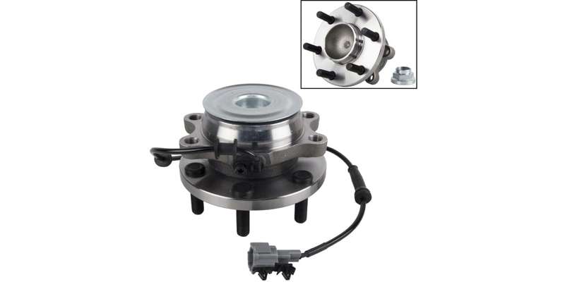 Front Wheel Bearing Kit Nissan Navara 2.5 Dci 4X2 (05-17) (For 1 Wheel only)