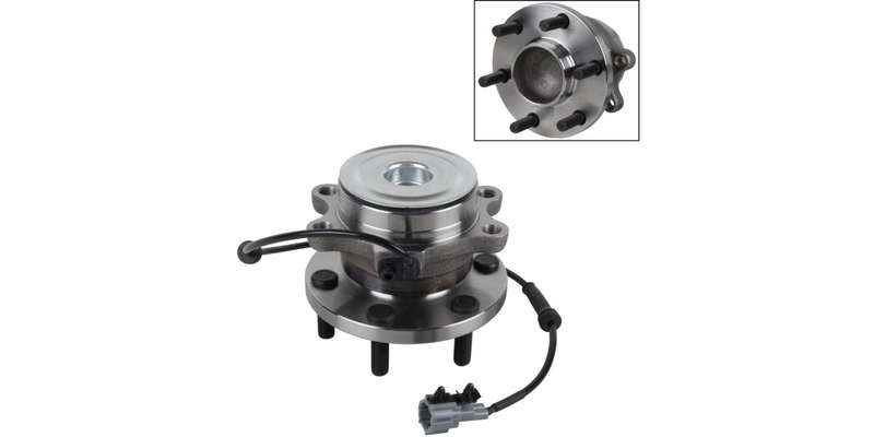 Front Wheel Bearing Kit Nissan Navara D40 Series 2.5Dci, 4.0I V6 4X2 (05-17), Pathfinder 4X4 (201...