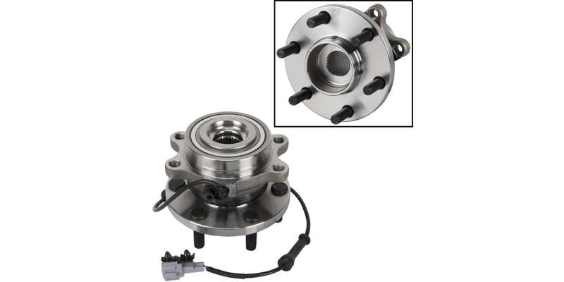 Front Wheel Bearing Kit Nissan Navara & Pathfinder D40, R51 Series 2.5Dci, 3.0Dci V6, 4.0I V6 4X4...