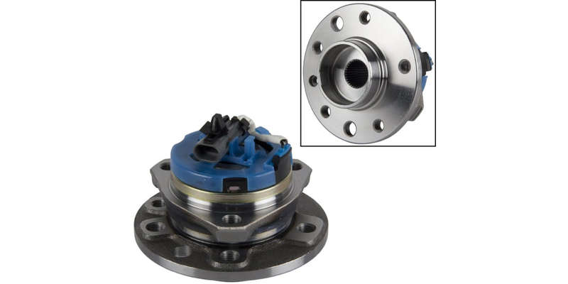 Front Wheel Bearing Kit Opel Astra 1.6, 1.8, 2.0, 2.2I (99-06), Zafira I 1.8I (01-05) Abs (For 1 ...