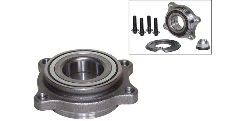Front Wheel Bearing Kit Renault Clio III 2.0 Sport, R27, Ltd. Edition F4R832/830 (2010-) (For 1 W...