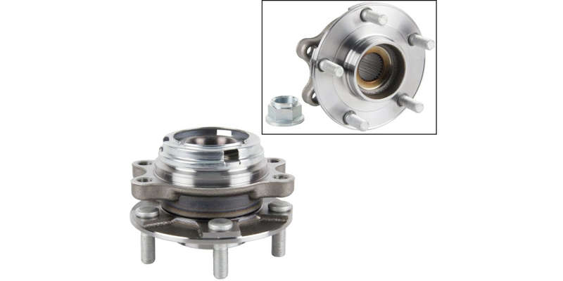 Front Wheel Hub Bearing Kit Nissan Murano 3.5 Suv (2005-)