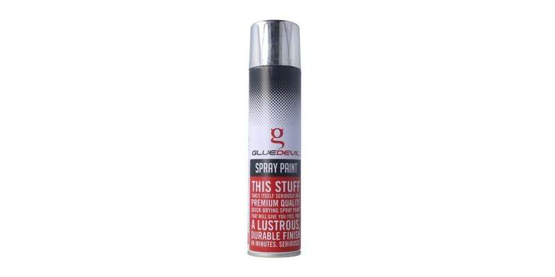 Glue Devil Spray Paint 300Ml - Mirror Chrome