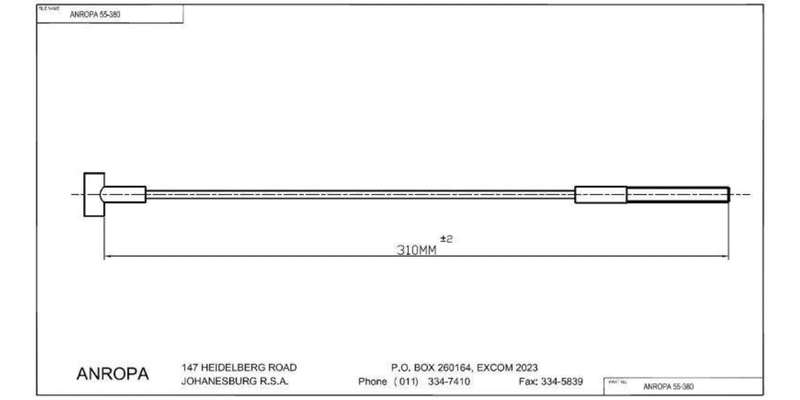 Handbrake Cable Ford Bantam