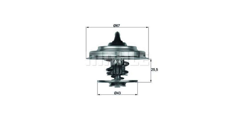 Hella Thermostat - 75C (Vt234.75)