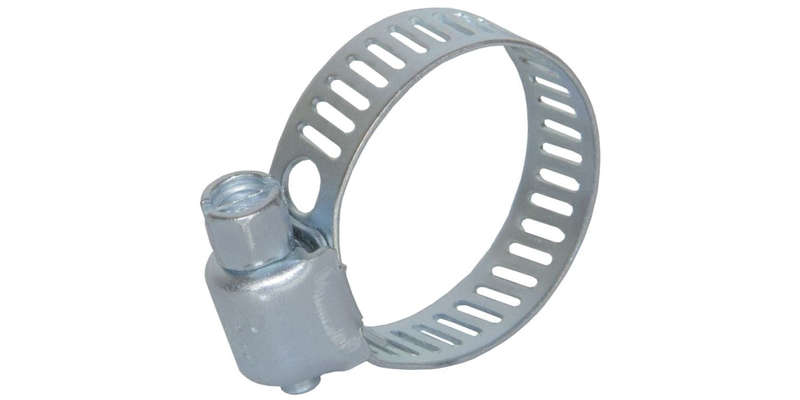 Hose Clamp Galvanised Steel 10-22MM (10pk)