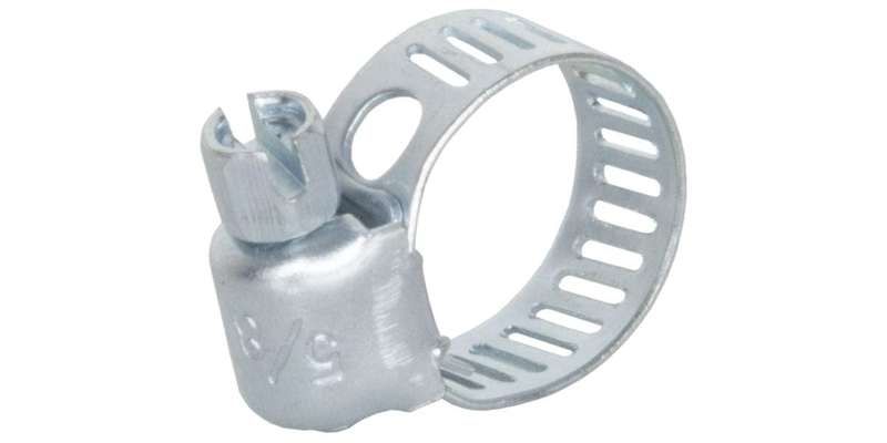 Hose Clamp Galvanised Steel 6.16MM (10pk)
