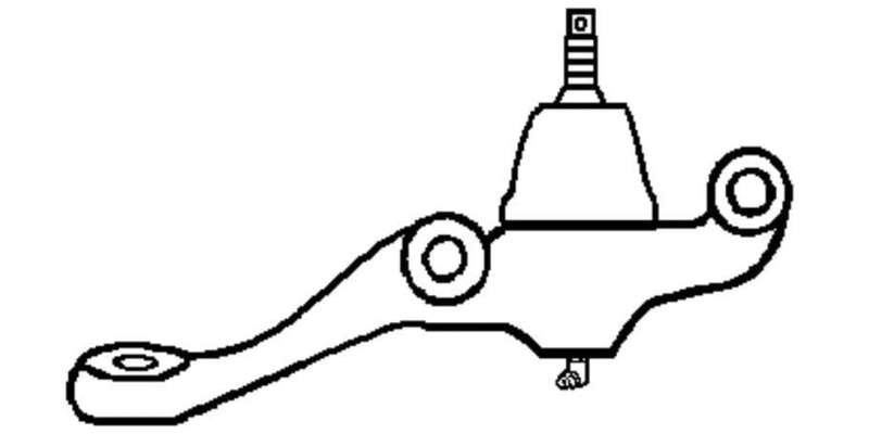 Lower Ball Joint (LHS) Chrysler Valiant (72-75)