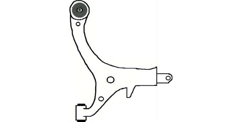 Lower Control Arm (LHS) Honda CR-V II 2.0 SUV RVi, RVSi, 2.2i-C TDi SUV, 2.4 SUV RVI, RVSi (01-07...