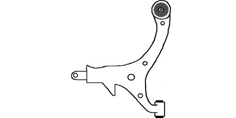 Lower Control Arm (RHS) Honda CR-V II 2.0 SUV RVi, RVSi, 2.2i-C TDi SUV, 2.4 SUV RVI, RVSi (01-07...