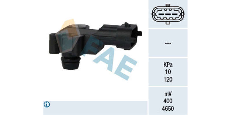 Map Sensor Opel Adam,Astra H,J,Corsa D,Meriva,Zafira
