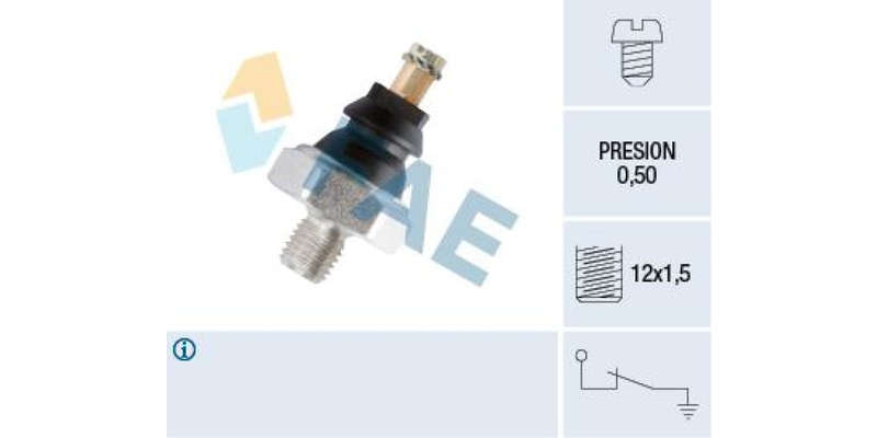 Oil Pressure Switch Bmw/Daew/Citr/Sang