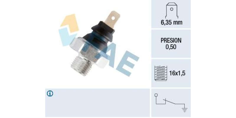 Oil Pressure Switch Citr/Peug/Rov
