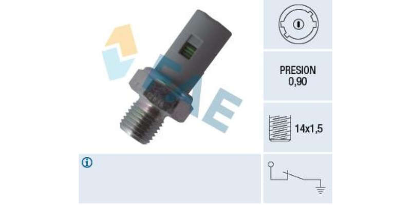 Oil Pressure Switch Niss/Ren