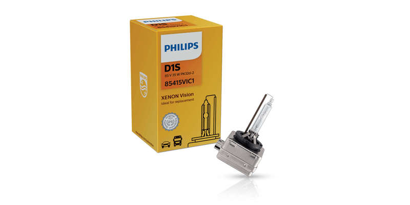 Philips D1S 12V 35W Replacement Xenon Bulb (Single)