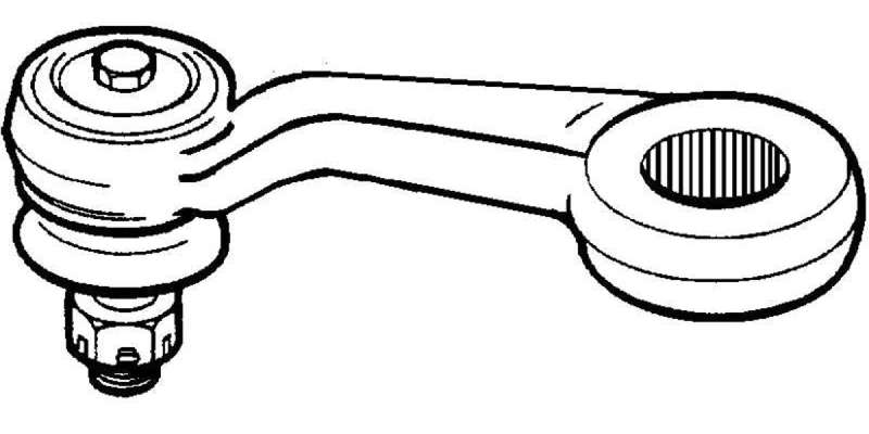 Pitman Arm Mitsubishi Colt 1.6 GL, GS (72-76), 1.6 Galant GL, GL, GS, 2.0 Galant GLX, GSII 2.6 Ga...