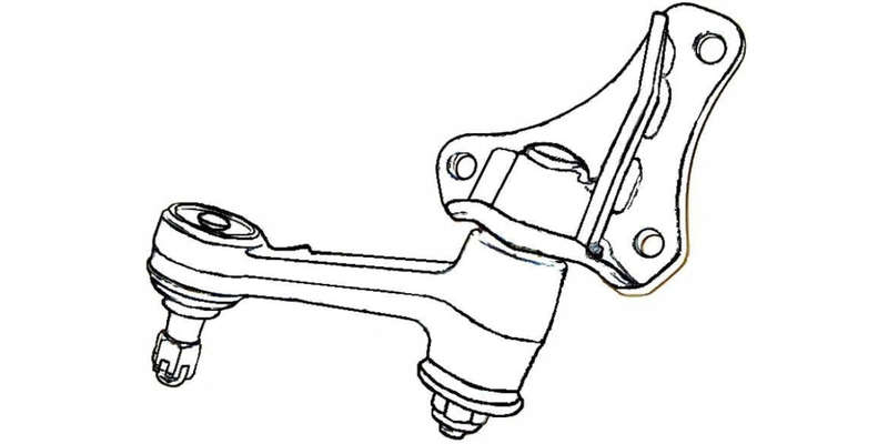 Pitman Arm Mitsubishi Colt 4X4 LDV 2.5, 2.6, 3.0 Rodeo (94-98), Pajero 4X4 2.6 GLS S/W, 3.0 GLS W...