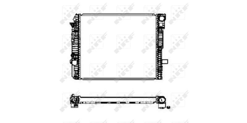 Radiator Mercedes Atego (Nrf)  50587