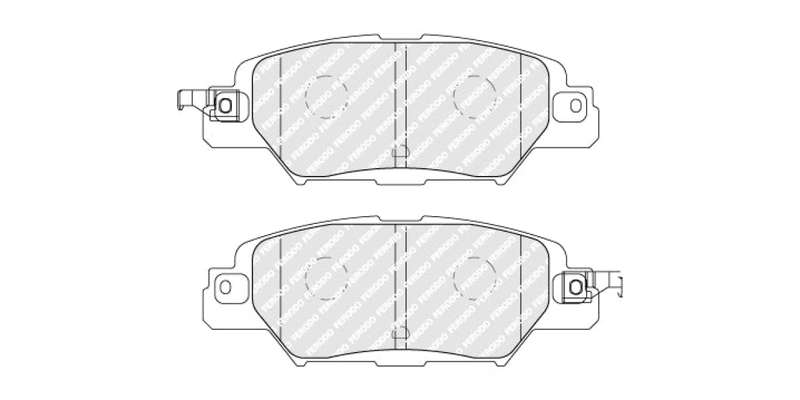 Rear Brake Pads Mazda Cx 5 (2012 ) (FERODO FDB5116) (SET LH & RH Wheel)