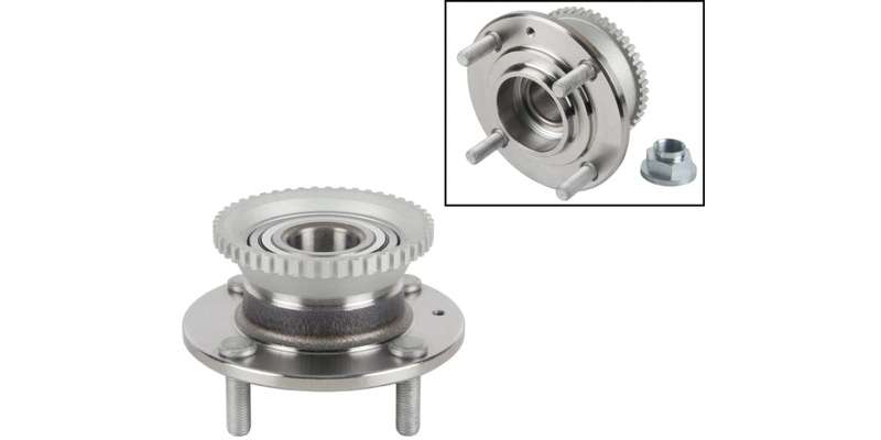 Rear Wheel Bearing Kit ABS Hyundai Sonata 2.0, 2.5, 3.0 (94-04) (For 1 Wheel only)