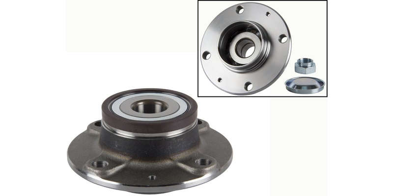 Rear Wheel Bearing Kit ASB Citroen C2 1.4, 1.6I, C3 1.4I, 1.6I, Peugeot 1007 1.6, 206 1.4, 1.6, 2...