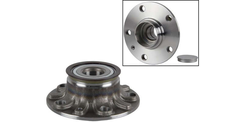Rear Wheel Bearing Kit Audi A3, A4, Volkswagen Golf V, Golf Vi, Jetta V, Scirocco, Tiguan (For 1 ...