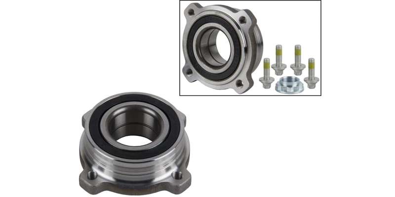 Rear Wheel Bearing Kit Bmw 523I, 525I, 528I, 530I,D, 540I, 520D, 523I, 525I, 530I, D, M5 (99-03) ...