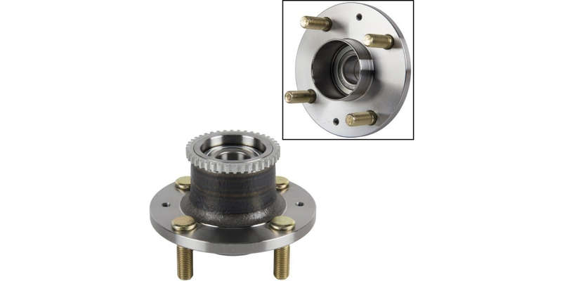 Rear Wheel Bearing Kit Chevrolet Aveo 1.5, 1.6 (05-13), Spark 1.2 (2010-) (For 1 Wheel only)