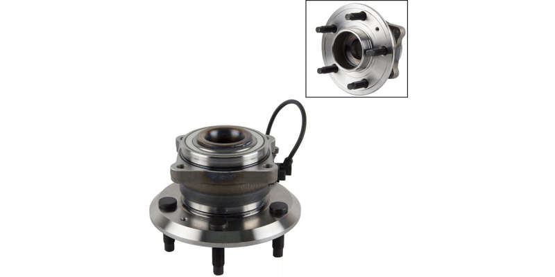 Rear Wheel Bearing Kit Chevrolet Captiva 2.0D Ltz, 2.2D, 2.4Lt, 3.0, 3.2Ltz (07-15) Abs (For 1 Wh...