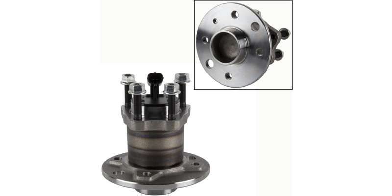 Rear Wheel Bearing Kit Chevrolet Utility 1.3D, 1.4, 1.8, Opel Astra 1.4,1.6, 1.8, 1.9Cdti, 2.0, Z...